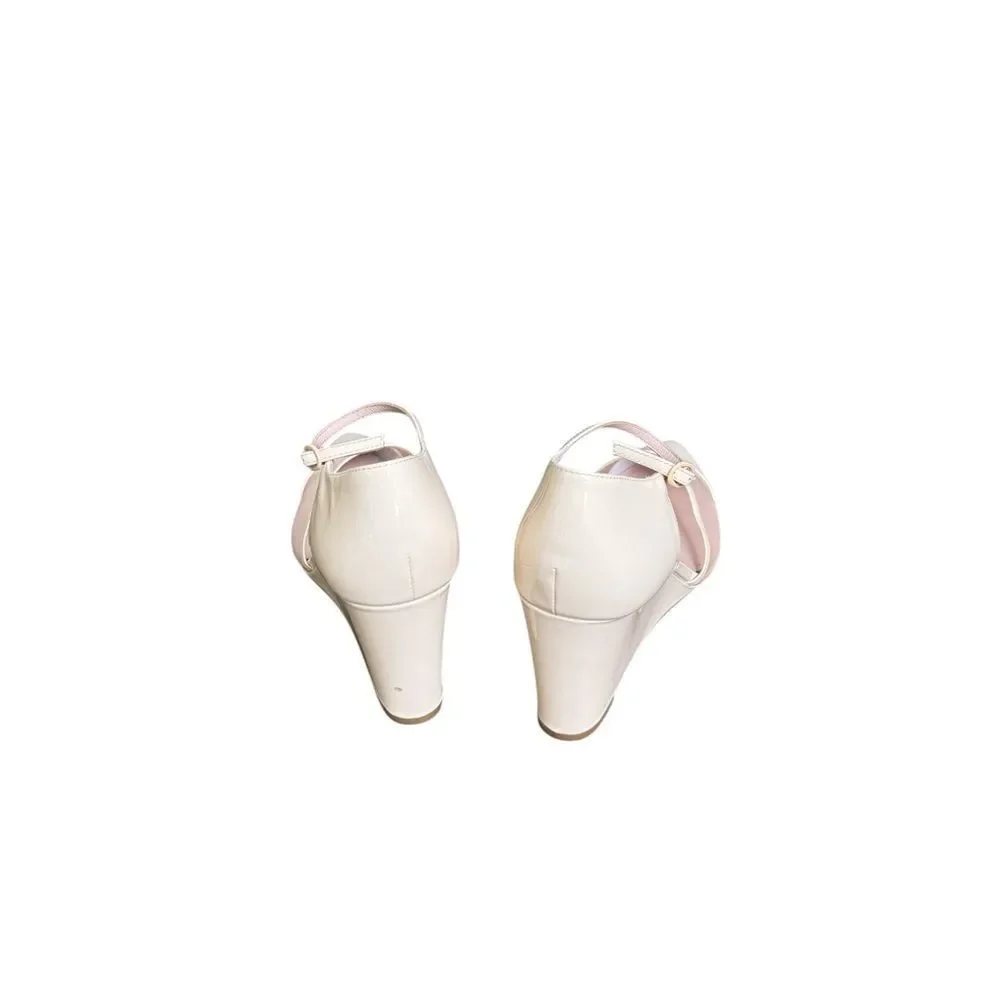 Tuckernuck Ivory Patent Darcy Wedges 9